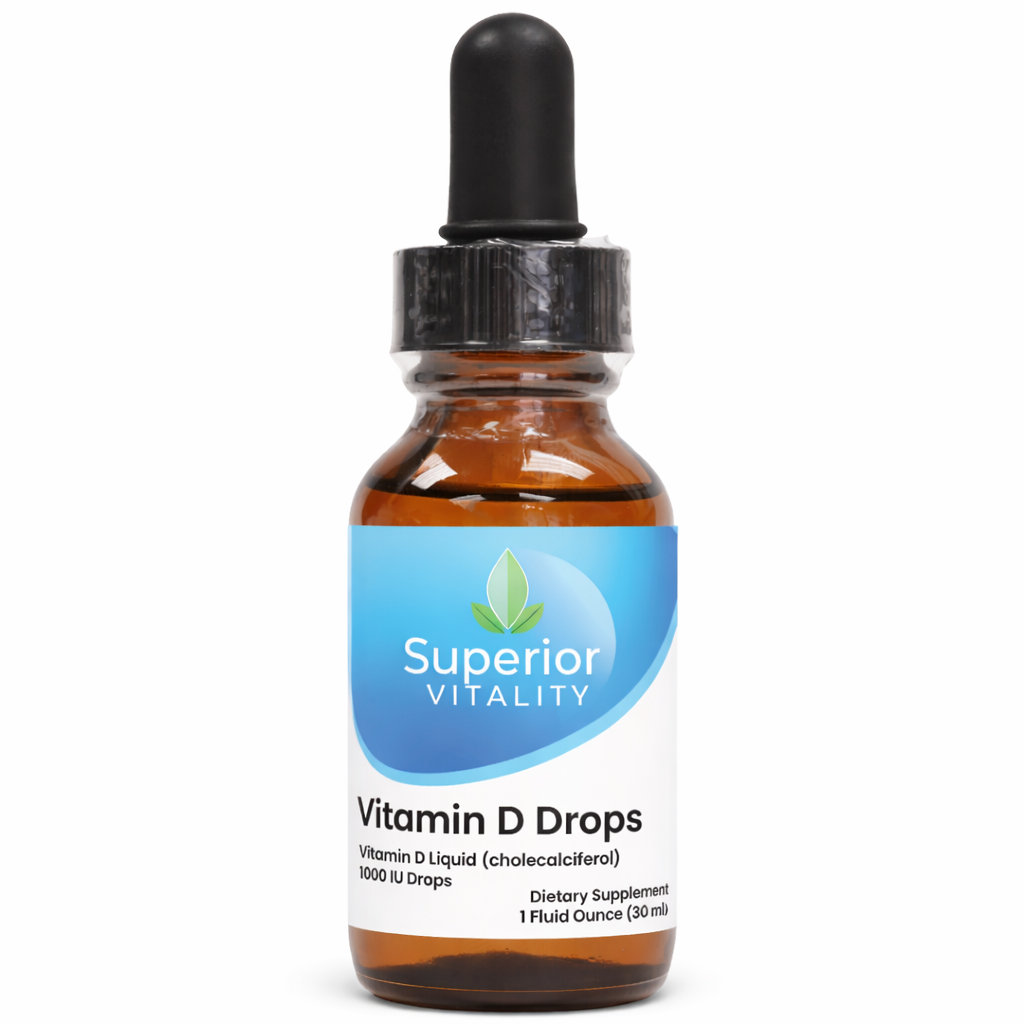 Vitamin D Drops~D3 Liquid 1oz